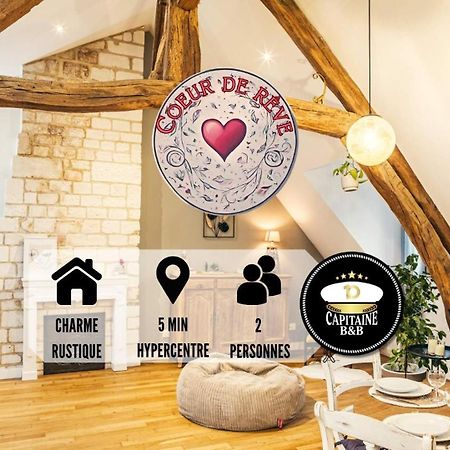 Coeur De Reve - 5Min Hypercentre Appartement Troyes Buitenkant foto